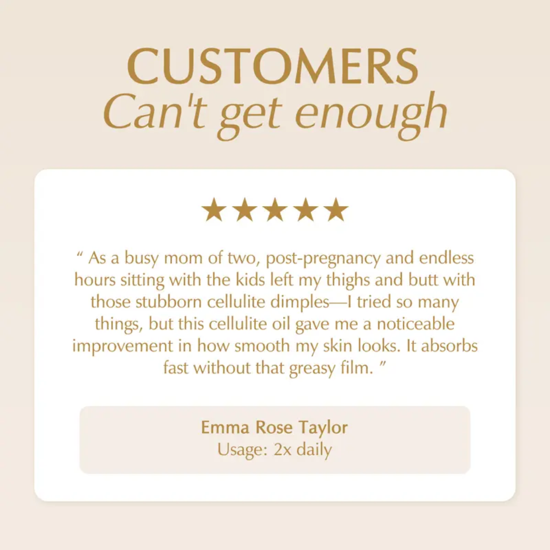 Amure™ Anti Cellulite Sculpting Gold Massage Cream