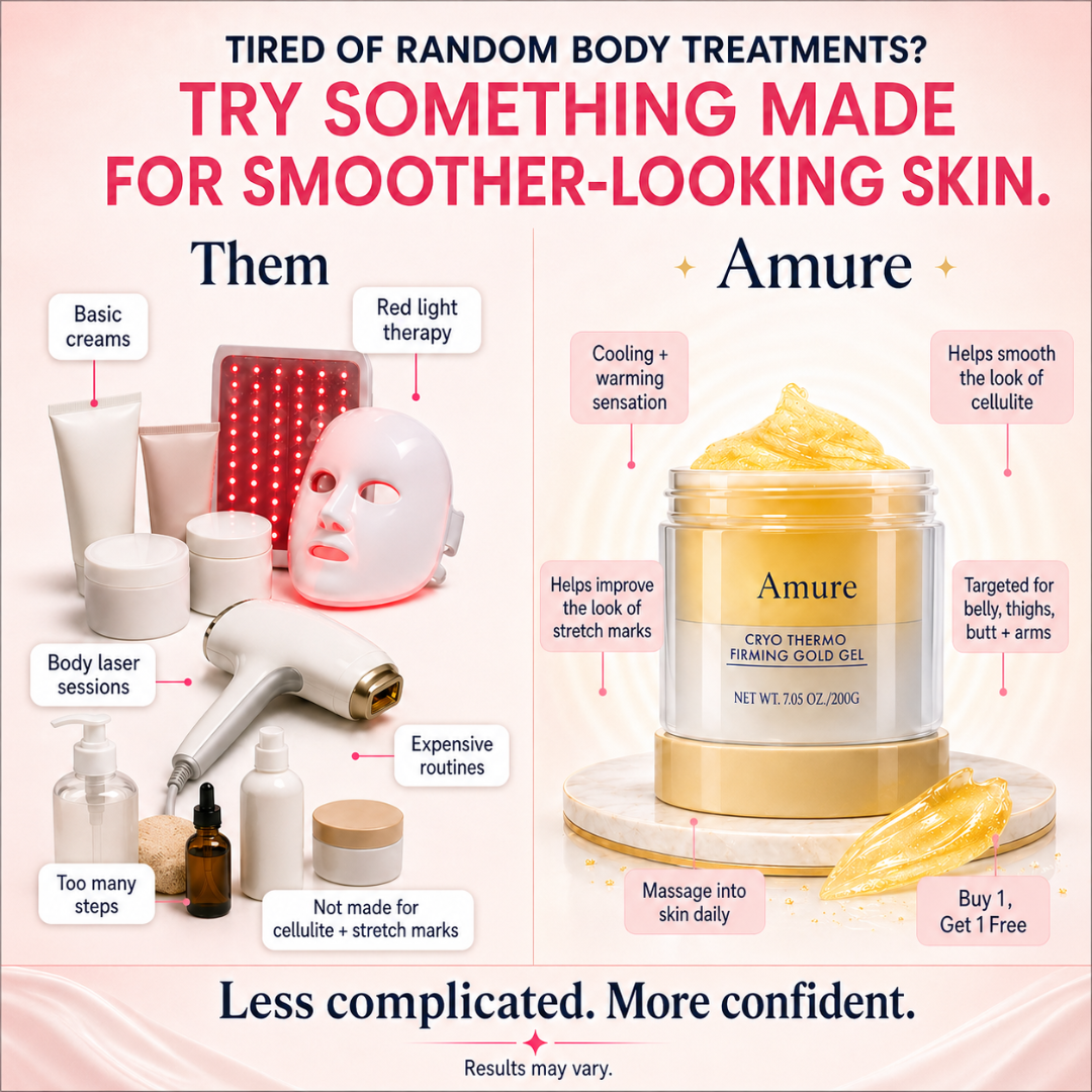 Amure™ Anti Cellulite Sculpting Gold Massage Cream