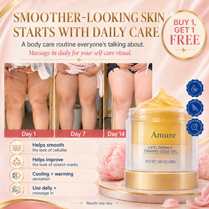 Amure™ Anti Cellulite Sculpting Gold Massage Cream